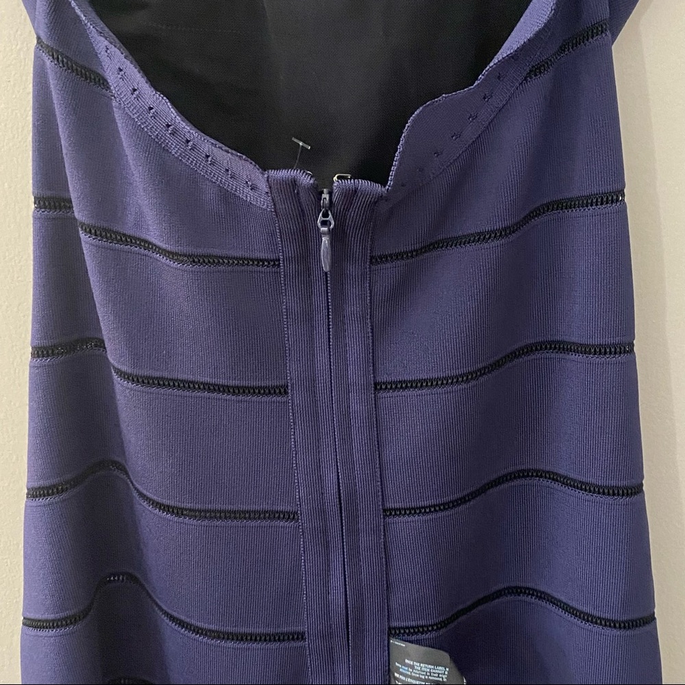 ✨8x HP✨Herve Leger Scallop Edge Mini Dress NWT - Picture 8 of 10